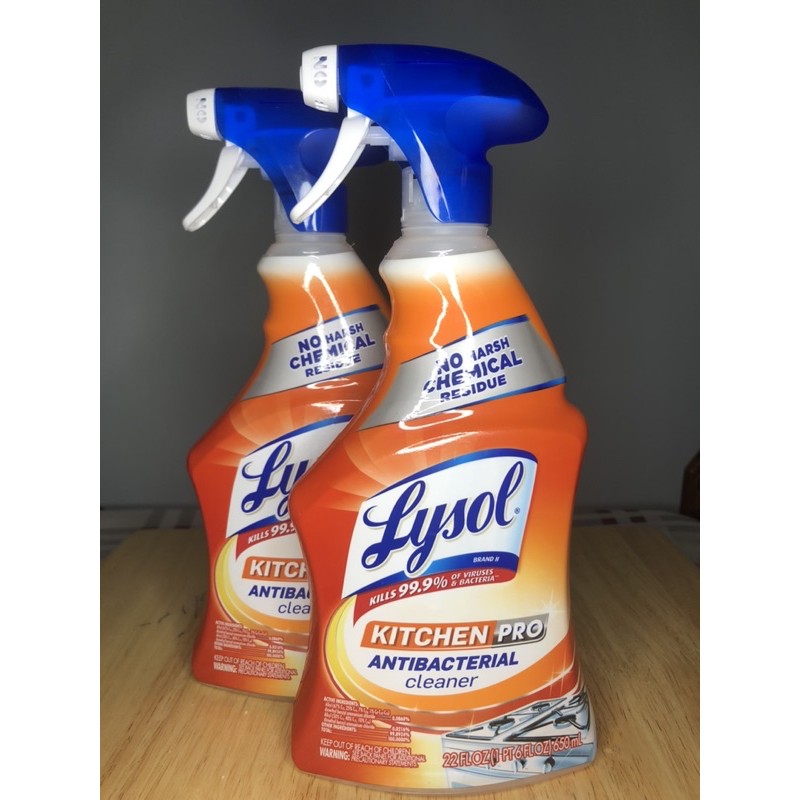 Lysol kitchen on sale antibacterial cleaner