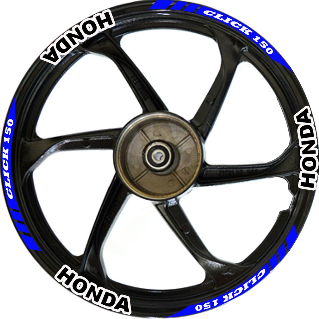 MAGS STICKERS FOR HONDA CLICK 150I GOOD FOR 2 WHEELS FRONT AND REAR ...
