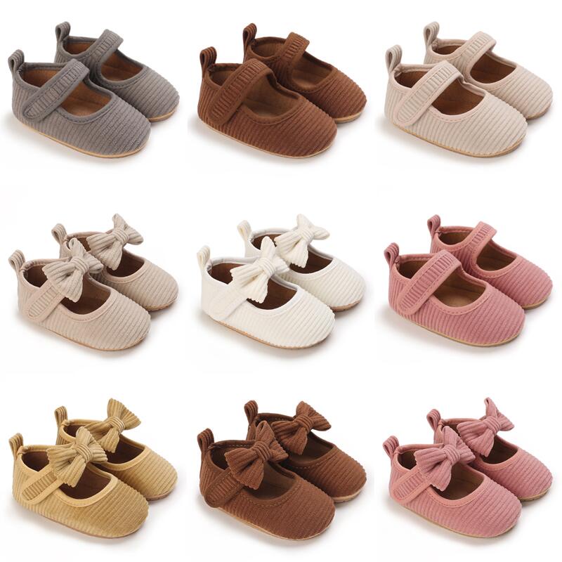 Newborn Baby Shoes New Cute Soft Sole Girl Princess First Walkers