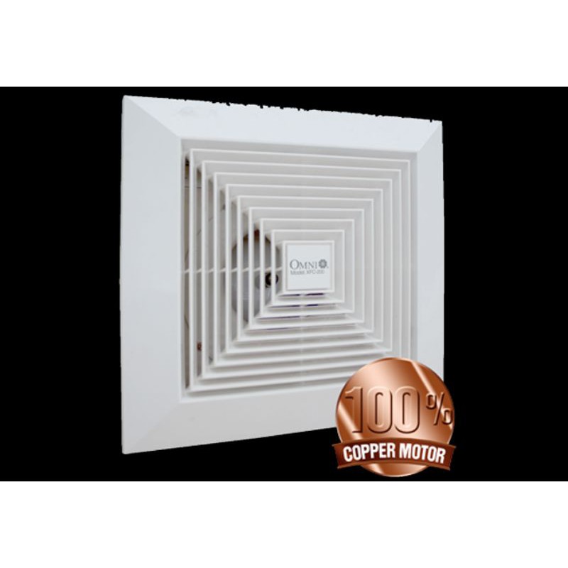 OMNI XFC2008" (8pcs/ctn) CEILING EXHAUST FAN Shopee Philippines