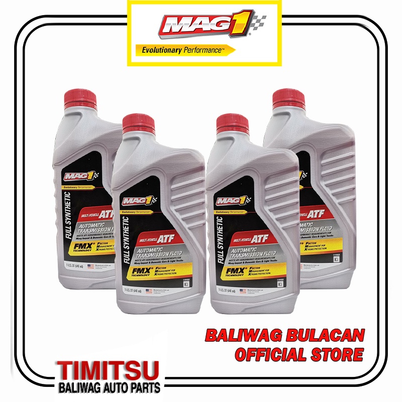 MAG1 FULLY SYNTHETIC MULTI VEHICLE AUTOMATIC TRANSMISSION FLUID BUNDLE ...