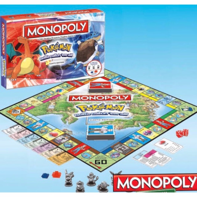 Monopoly: Pokémon Kanto Edition, Image