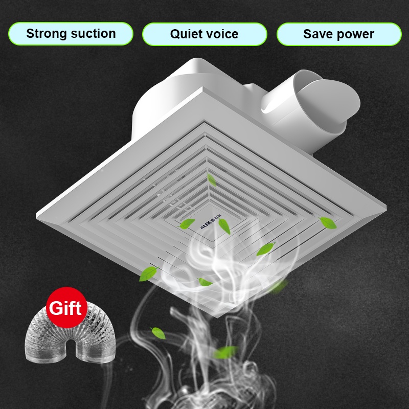 Ventilation Fan 24 27 33 5 CM Ceiling Exhaust Fan Silent Large Suction   Afa52adaf710e1d80aeb747bd035e943