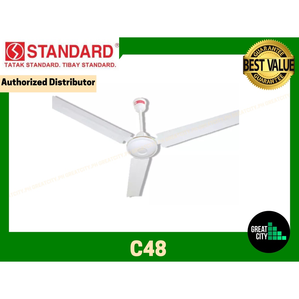 Standard ORIGINAL Ceiling Fan C48 Shopee Philippines