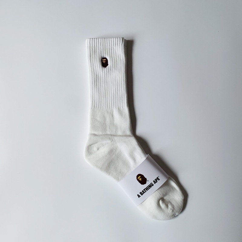 【Fast delivery】Same day shipping Ape-Man Head Embroidered Socks Men ...