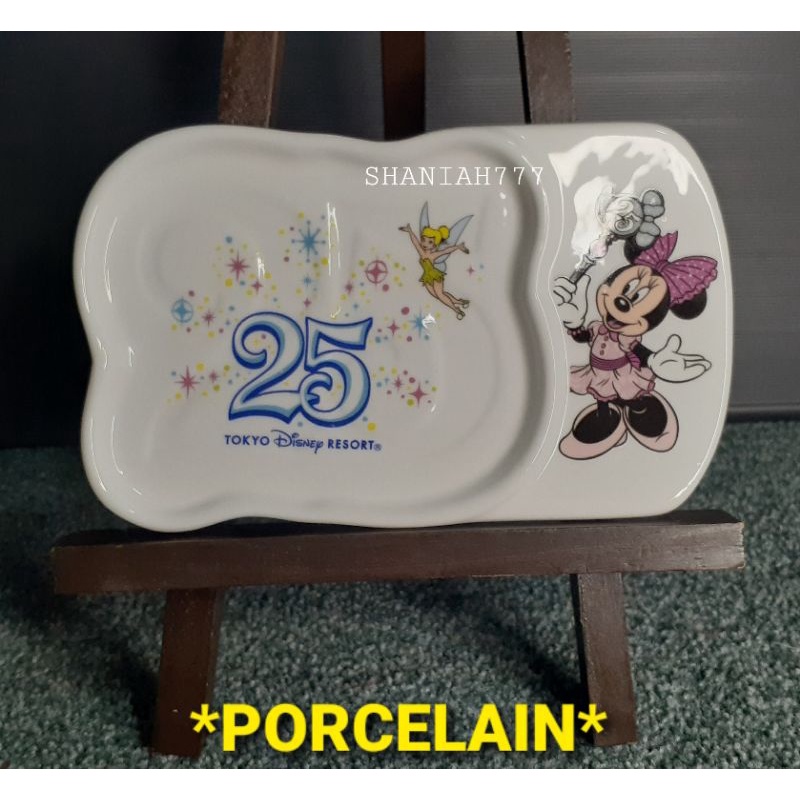 Minnie Mouse Signature Mug And Saucer Box Set | Tazza E Piattino Da Collezione, Ufficiale Disney, Strisce E Fiocco - 2