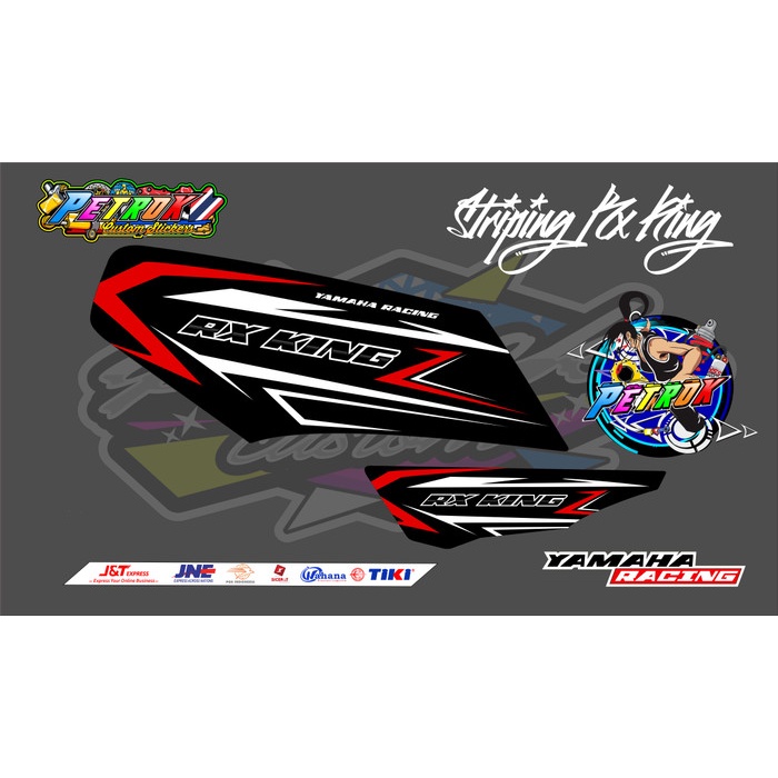 Striping Variations For Rx King Les Motorcycle Racing Sticker | Shopee ...