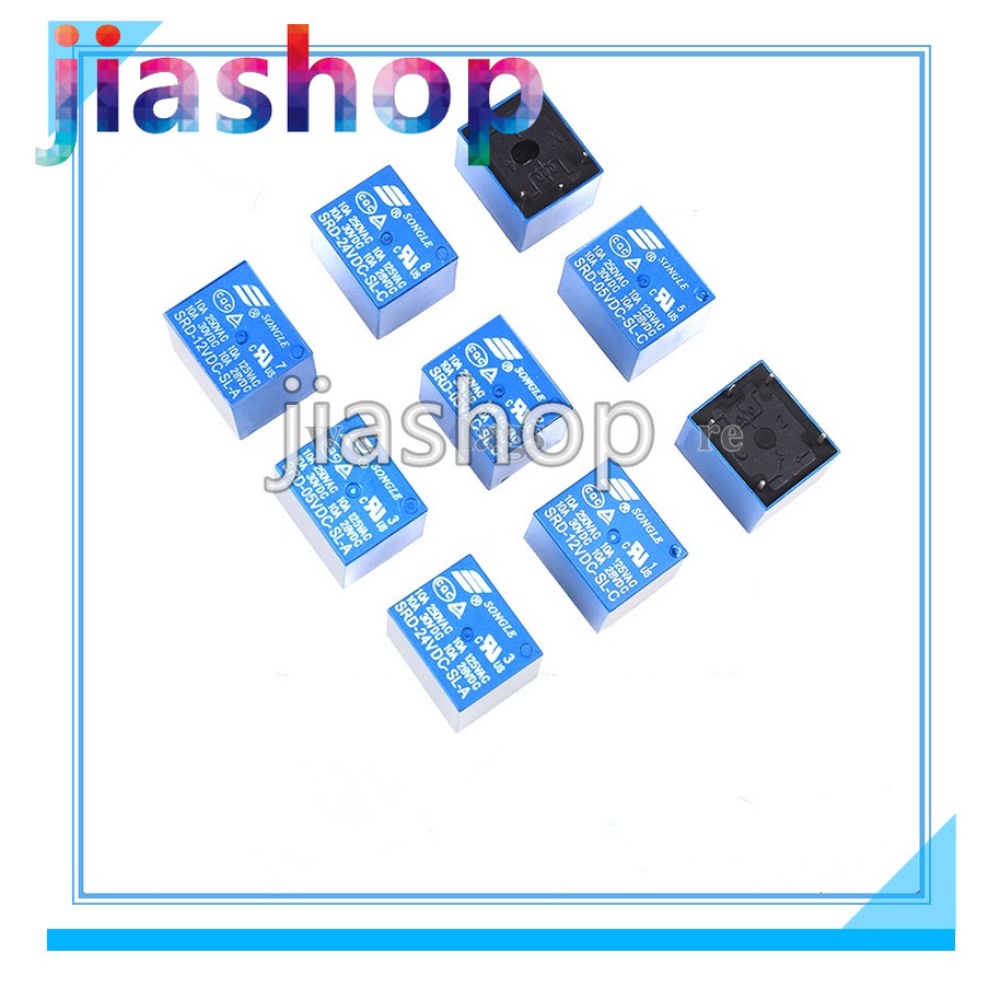 CB1A-M-24V Automotive Relays - 10-Pack 40A 4-Pin Relays For Electrical Systems