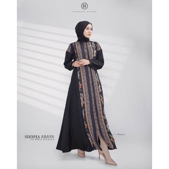 Shopia ABAYA FLOWER BY NADHEERA LUXURY | Shopee Philippines
