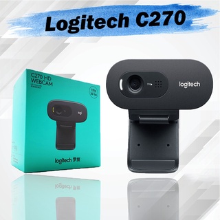 New Logitech C270i c270 HD Webcam Desktop Computer Camera With