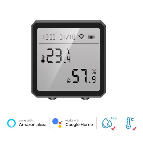 Tuya Smart Zigbee / WiFi Temperature and Humidity Sensor Battery ...