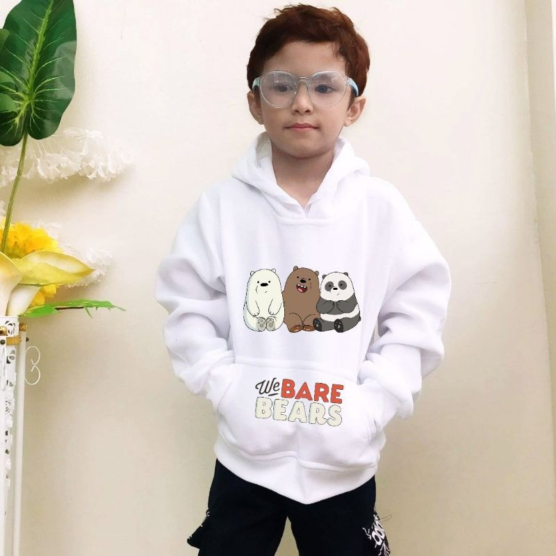 We bare bears hoodie jacket sales