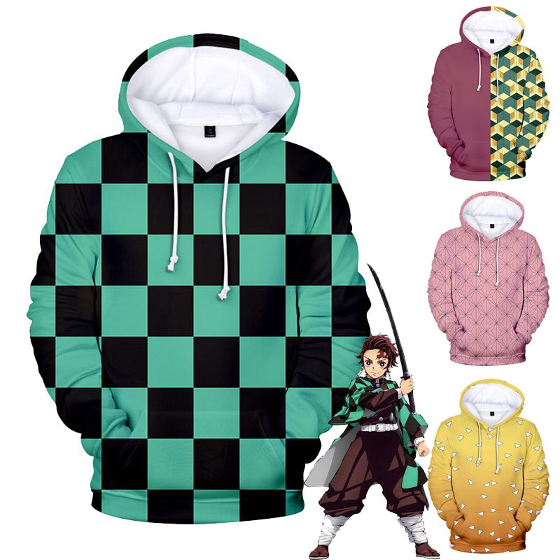 Trendy Anime Hoodies Demon Slayer Kimetsu No Yaiba 3D Print Hooded Sweatshirt Men Women Fashion Pullover Hip Hop Hoodie Clothing – Buy The Best Products In The Online Store - Foto 2