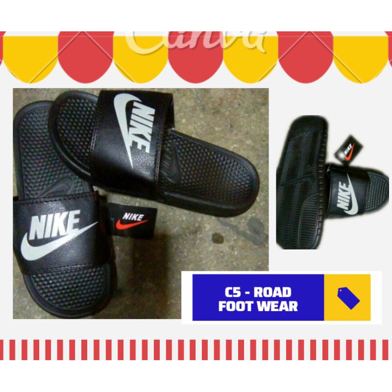 Real nike slippers hot sale