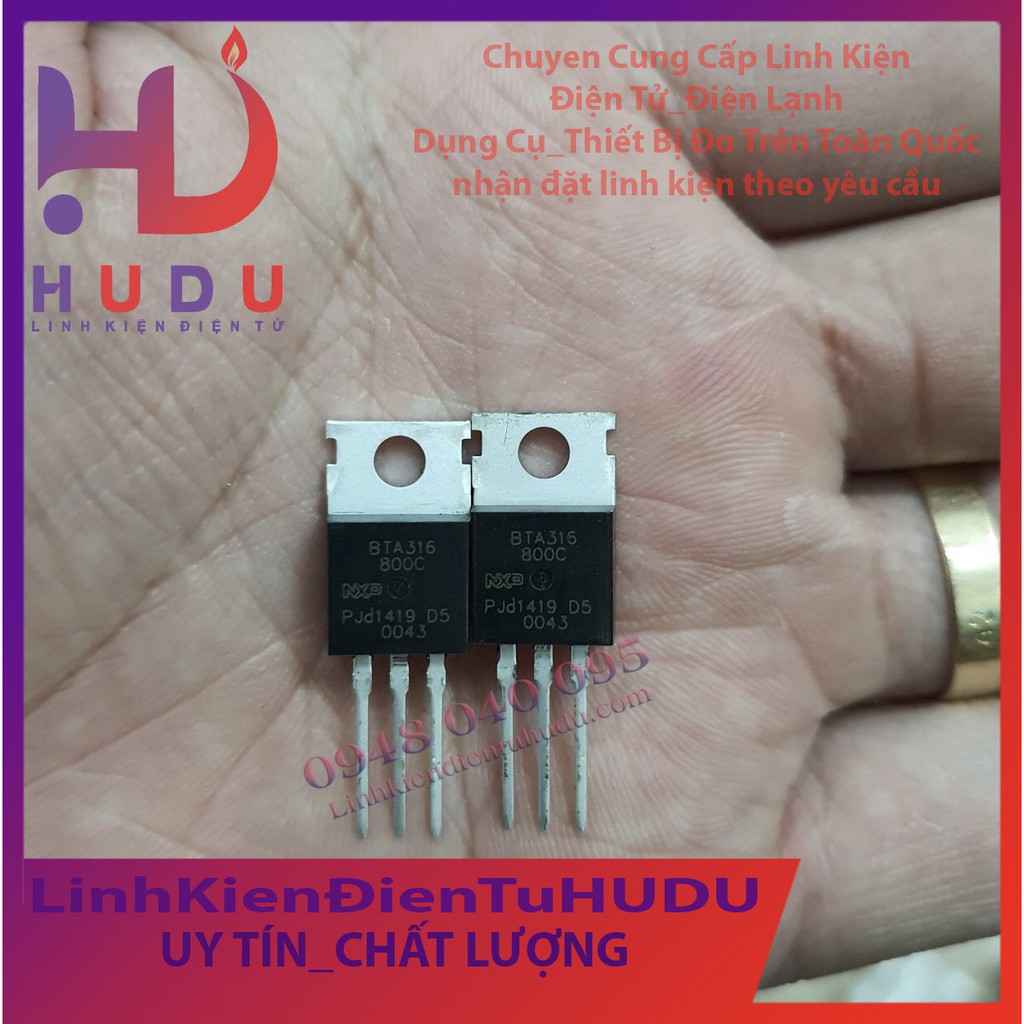 Triac BTA316-800C 16A 800V Brand New 100% | Shopee Philippines