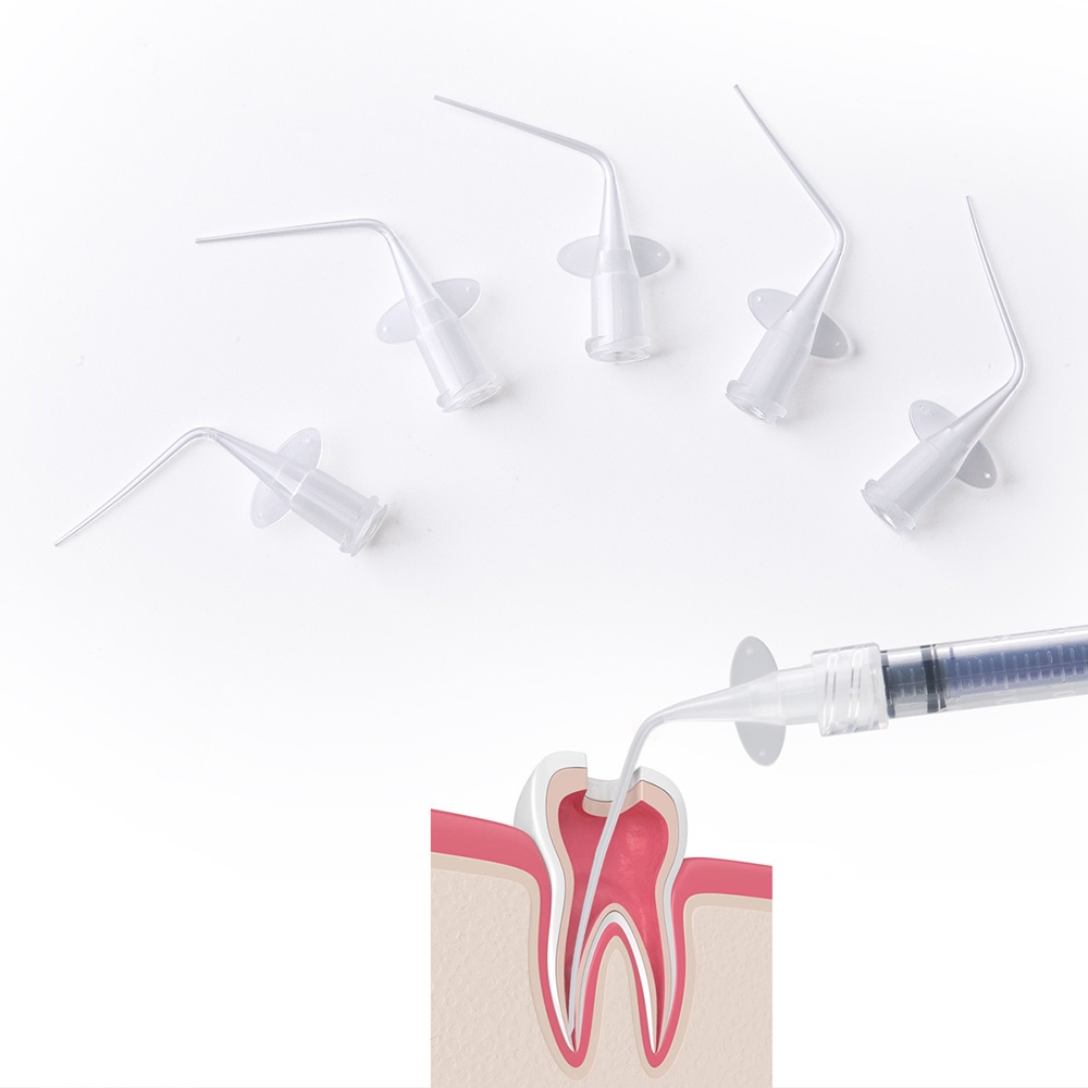 50 Pcs/Bag Dental Disposable Syringe Tip Endo Irrigation Root Canal