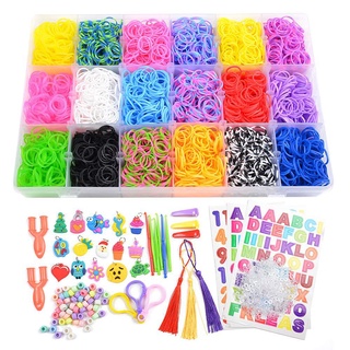 Hot Sell Tie Dye Silicone Loom Rubber Bands Refill with