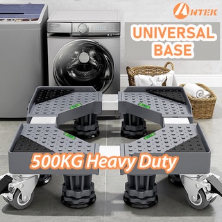  Mini Fridge Stand Mobile Base Stand With 4 Locking Wheels And 8  Strong Feet Adjustable Square Refrigerator Stand Moving Roller For Washer  Dryer Washing Machine Stand Pedestal : Appliances