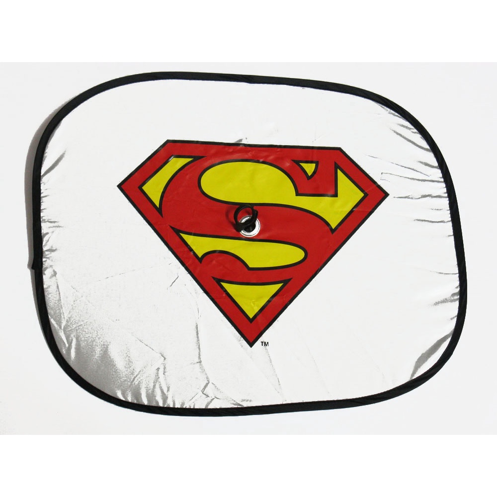 Genuine License Superman Single Pack 1 Piece Side Sunshade Car Window ...