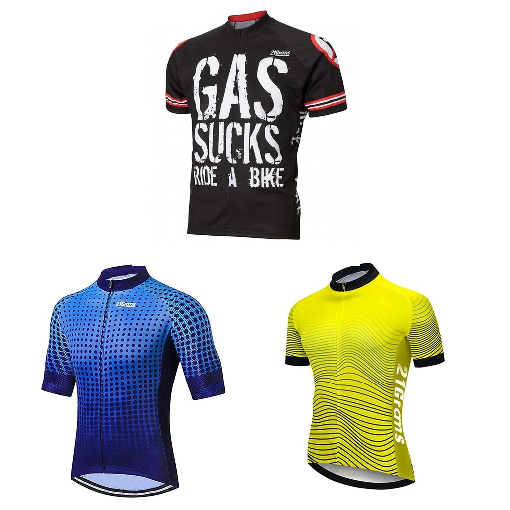 21Grams Men's Cycling Jersey with Bib Shorts Short Sleeve Mountain