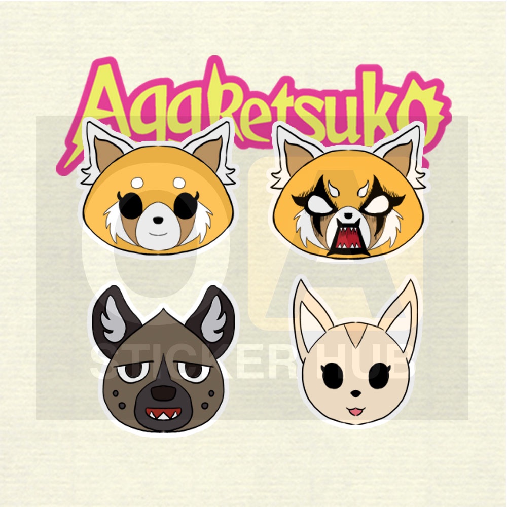 FAN ART STICKERS AGGRETUSKO SET | Shopee Philippines