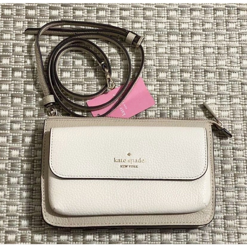 BNew Auth Kate Spade Cameron Street Ollie Jewelry Box / Kate Spade Leila  Pebbled Leather Crossbody | Shopee Philippines