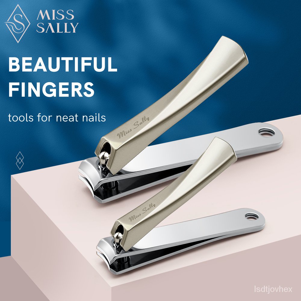 Miss Sally Nail Clipper Set Premium Stainless Steel Fingernail and