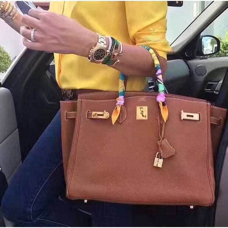 togo Hermes Birkin 30 handmade stitch handbag traveling holiday ...