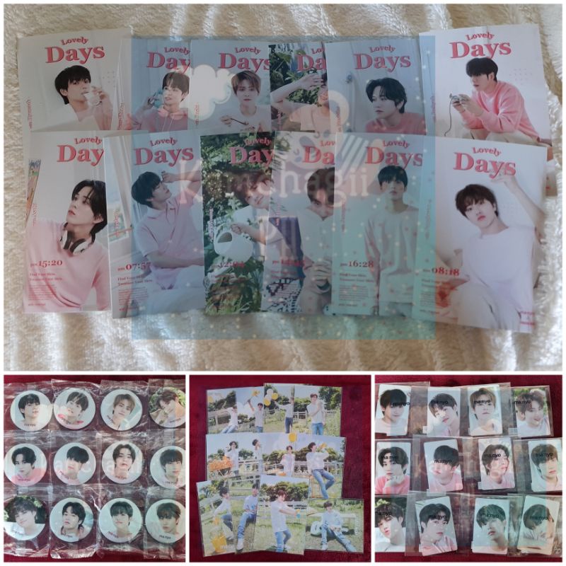 MANYO × TREASURE Event 6 10 11 12 Photocards Postcard Button mirror ...