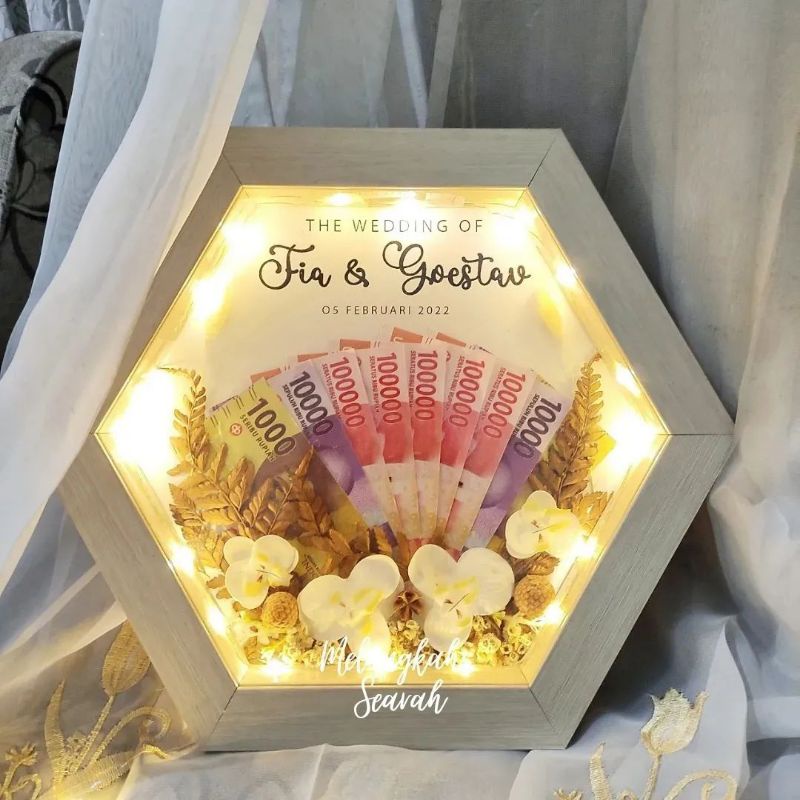 Dowry hexagonal Material premium /mahar hexagonal surabaya /mahar ...