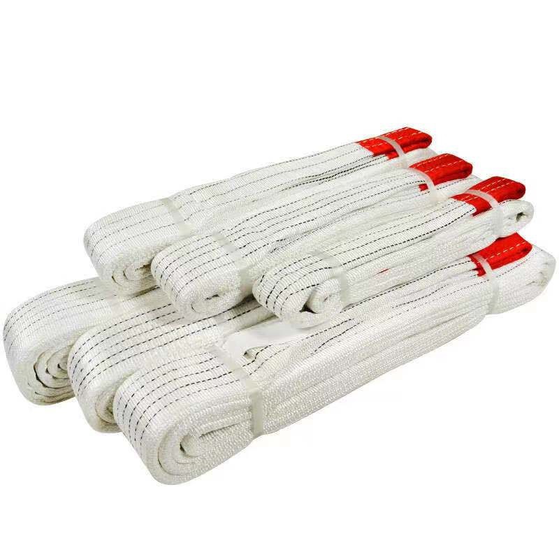 2 T-5T lifting band driving belt industry site crane traction rope ...