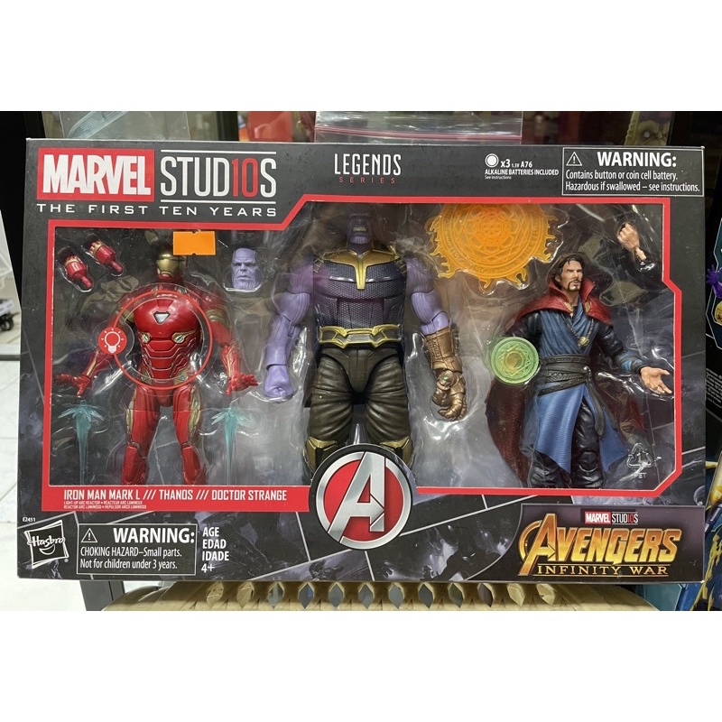 Marvel Legends Iron Man M50, Thanos and Doctor Strange | Shopee Philippines