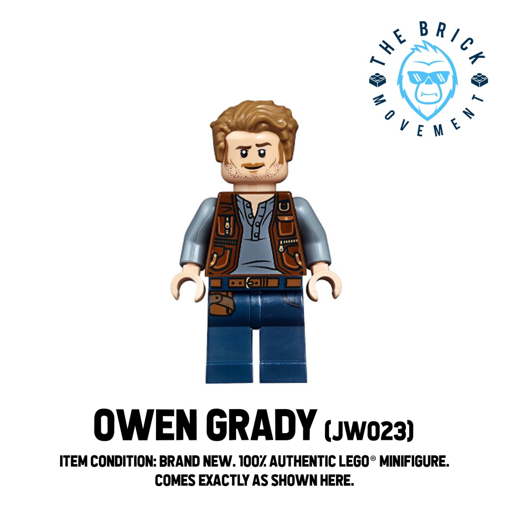 Owen grady sales lego minifigure