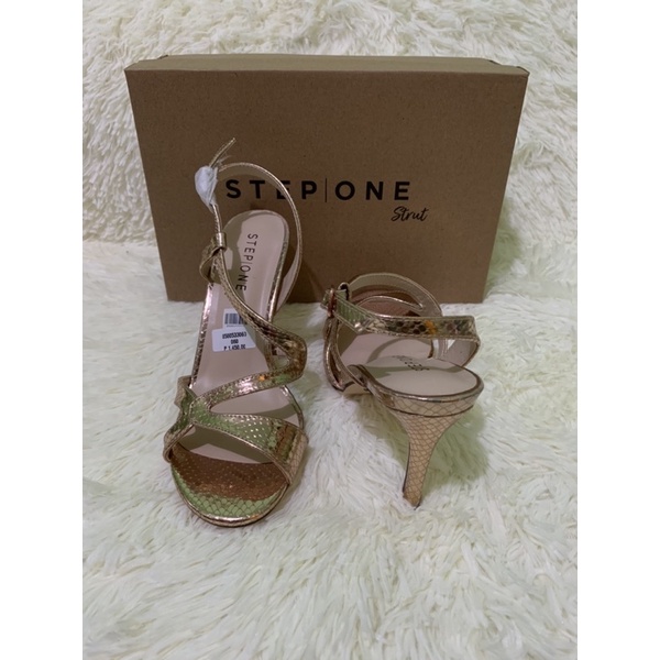 Rose gold heels store payless