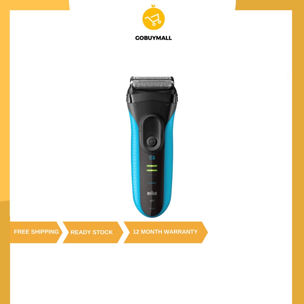 Braun Series 3 3040S Wet & Dry Shaver - Brand New | Shopee Philippines