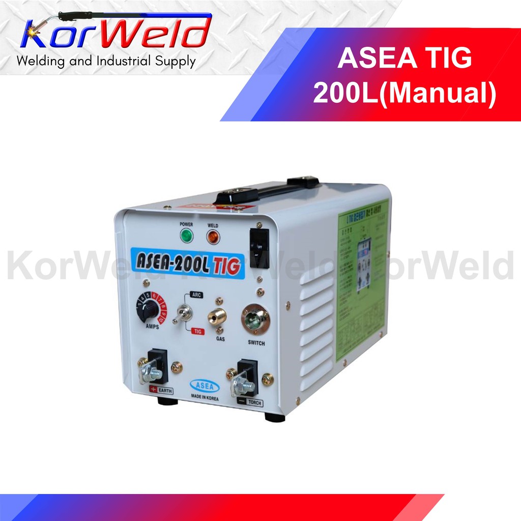 ASEA TIG 200L DC Inverter Type Welding Machine (Manual TIG) Shopee