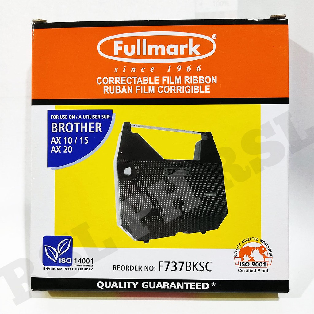 Fullmark Typewriter Ribbon F737BKSC | Shopee Philippines