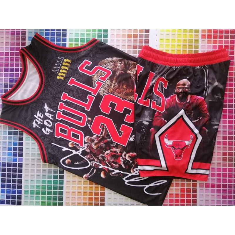 ✇CUSTOMIZED FULL SUBLIMATION JERSEY CHICAGO BULLS JORDAN FULL SET