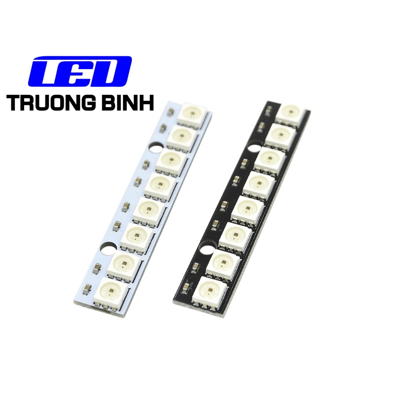 8 FULL COLOR LED BAR MODULE ARGB WS2812B 5V 8BIT COMPATIBLE ARDUINO ...