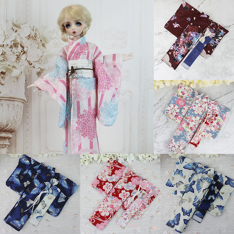 BJD Doll Bathrobe kimono 1/3 Accessories diy girl toys Hefeng ancient