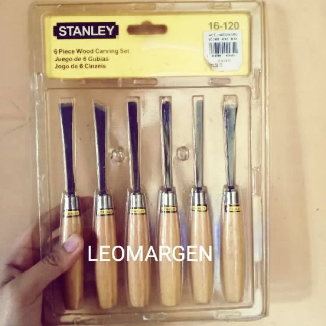 New Stanley 6 Piece Tool Carving Set Shopee Philippines