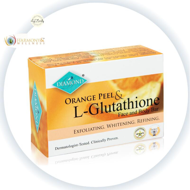 Diamond Orange Peel & L-Gluta Soap 150g