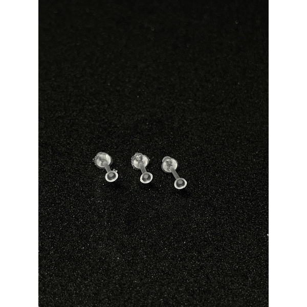 Bioplast Earrings Transparent Earrings ily Tattoo and Piercing Shopee Philippines