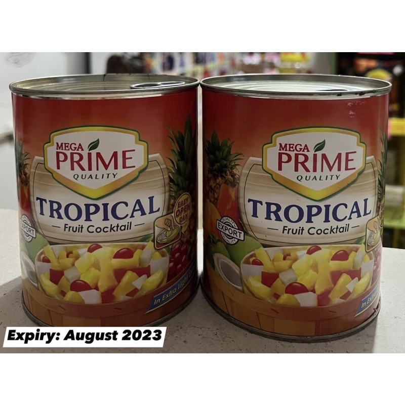 Prime Tropical Fruit Cocktail In Extra Light Syrup 822g Shopee Philippines