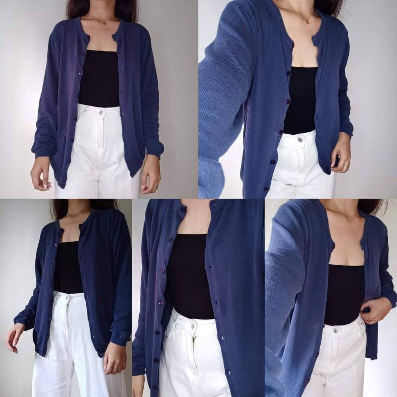 Branded Knitted Cardigans Kyla Cassandra Shopee Philippines