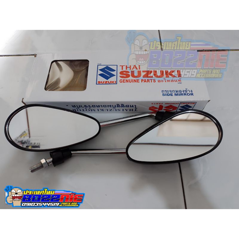 Suzuki Sidemirror Chrome Stem Big Thread Raider150 Carb/Fi | Shopee ...