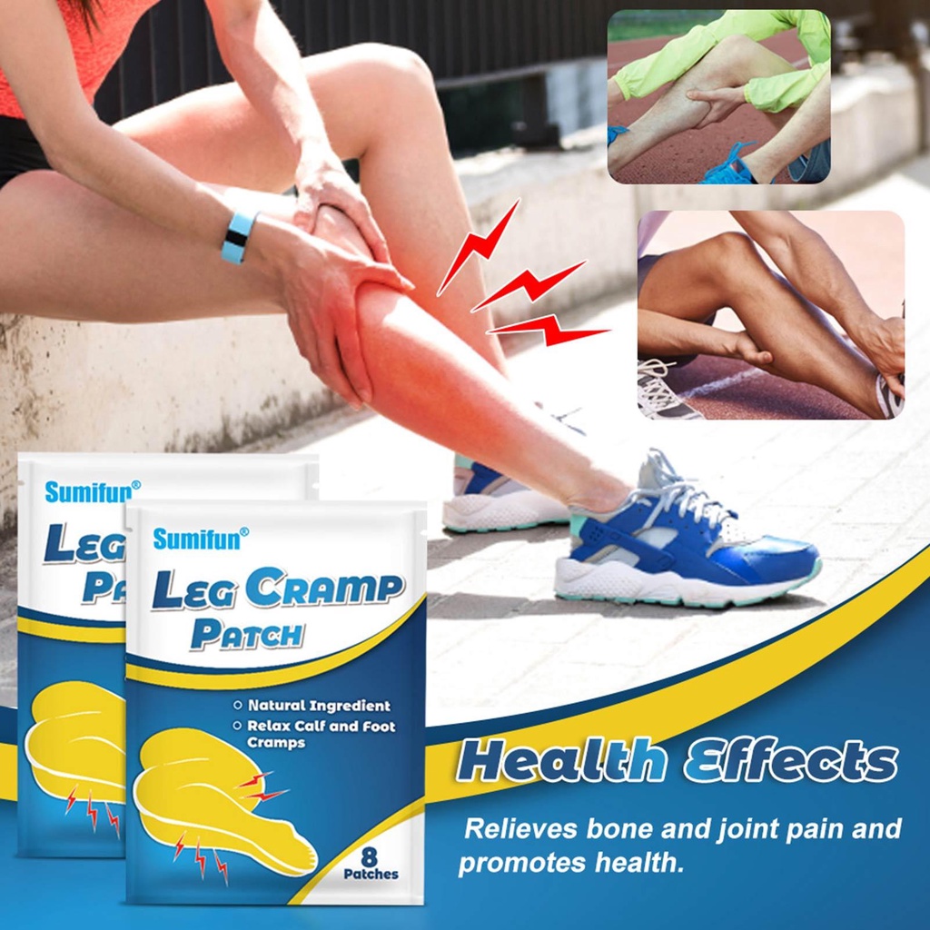 Leg Cramps Relief Patches Rapid Muscle Soreness Leg Cramp Relief