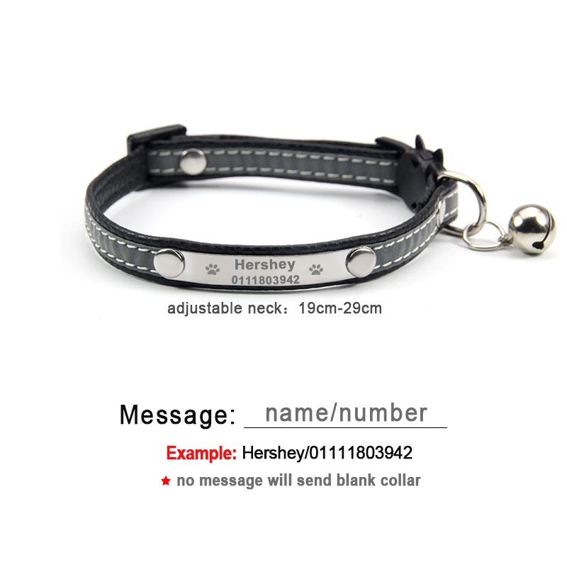 Dog Tags Personalized Dog Collar Name Tags Personalized Cat Collar With Engraved ID Tag & Bell - Custom Name, Nylon Pet Collar Cat Unique Cat Collars