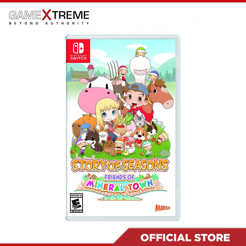 Harvest moon friends of mineral hot sale town nintendo switch release date