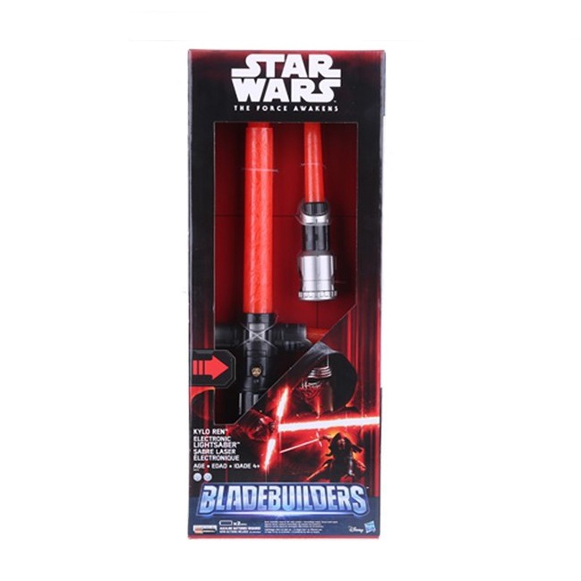 Hasbro genuine Star Wars laser sword retractable Kyloren cross ...